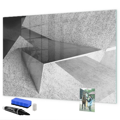 Magnetická psací tabule Moderní tabule na poznámky a fotografie