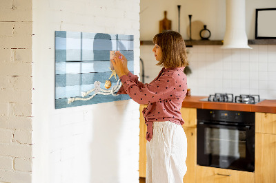Popisovatelná magnetická tabule Prostor pro vzpomínky a kreativitu