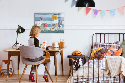 Popisovatelná magnetická tabule Prostor pro vzpomínky a kreativitu