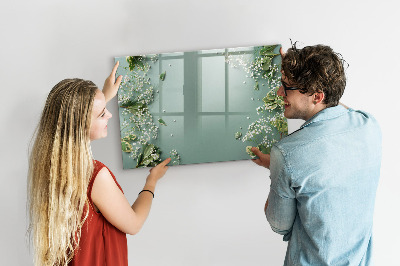 Magnetická psací tabule Stylová deska na poznámky a fotografie
