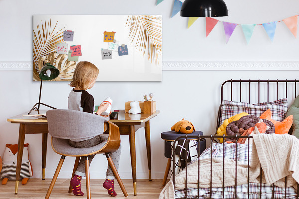 Popisovatelná magnetická tabule Stylová deska na poznámky a fotografie