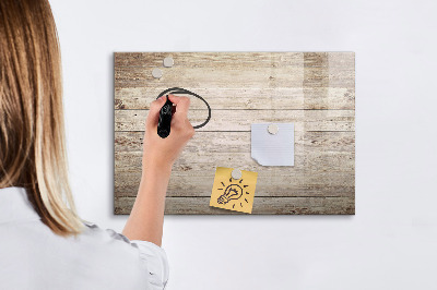 Magnetická psací tabule Stylová deska na poznámky a fotografie