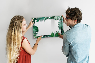 Popisovatelná magnetická tabule Zelená tabule na fotografie a poznámky