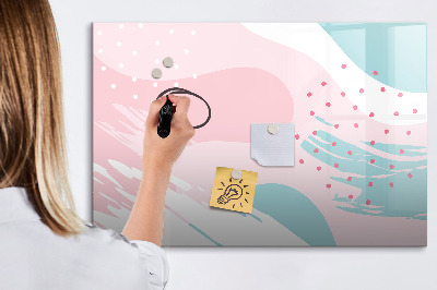 Magnetická psací tabule Kreativní tabule na fotky a poznámky