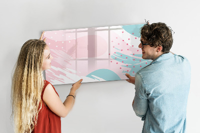 Magnetická psací tabule Kreativní tabule na fotky a poznámky