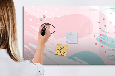 Magnetická psací tabule Kreativní tabule na fotky a poznámky