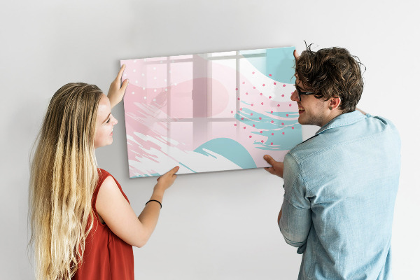 Magnetická psací tabule Kreativní tabule na fotky a poznámky