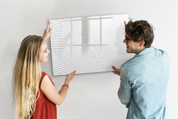 Magnetická psací tabule Moderní tabule na fotky a poznámky
