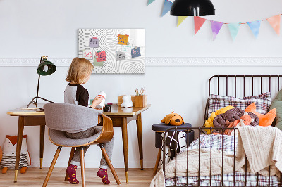 Magnetická psací tabule Moderní tabule na fotky a poznámky