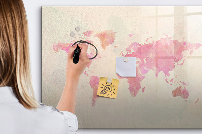 Magnetická psací tabule Mapa vzpomínek s blízkými a vaším domácím mazlíčkem