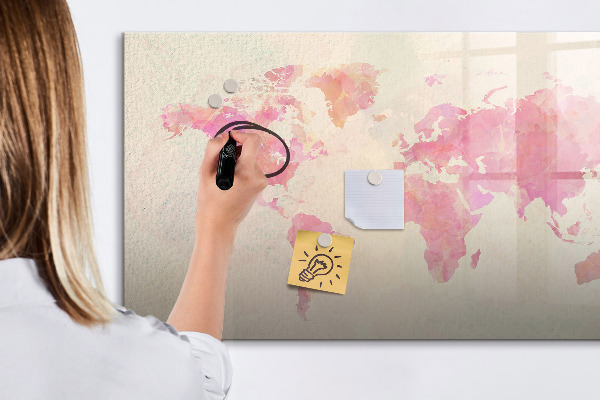Magnetická psací tabule Mapa vzpomínek s blízkými a vaším domácím mazlíčkem