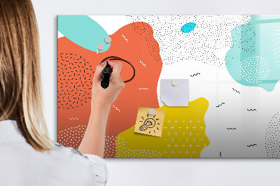 Magnetická psací tabule Kreativní tabule na fotky a poznámky