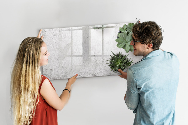 Popisovatelná magnetická tabule Stylová tabule pro prezentaci fotografií