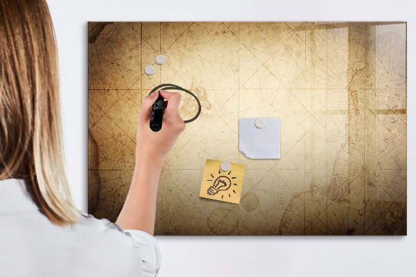Magnetická psací tabule Nástěnka s fotografiemi a příslušenstvím