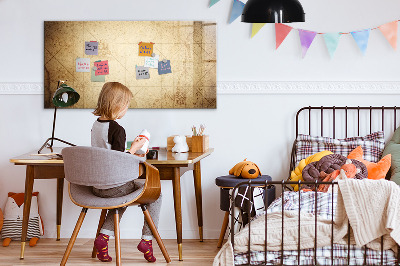 Magnetická psací tabule Nástěnka s fotografiemi a příslušenstvím