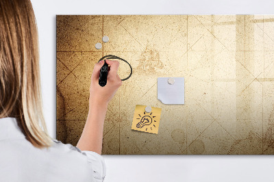 Magnetická psací tabule Nástěnka s fotografiemi a příslušenstvím