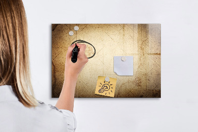 Magnetická psací tabule Nástěnka s fotografiemi a příslušenstvím