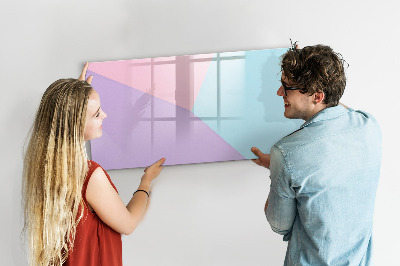 Magnetická psací tabule Barevná tabule na poznámky a fotografie