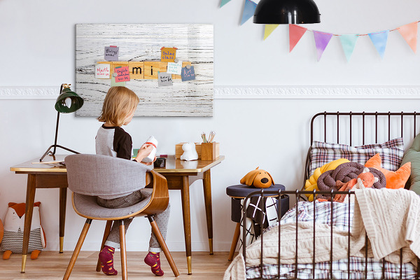 Magnetická psací tabule Deska na fotografie a poznámky