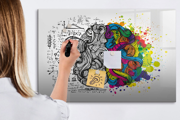 Magnetická psací tabule Kreativní prostor pro vzpomínky a nápady