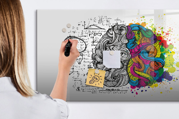 Magnetická psací tabule Kreativní prostor pro vzpomínky a nápady