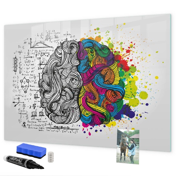 Magnetická psací tabule Kreativní prostor pro vzpomínky a nápady