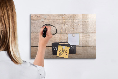Magnetická psací tabule Kreativní tabule na fotky a poznámky