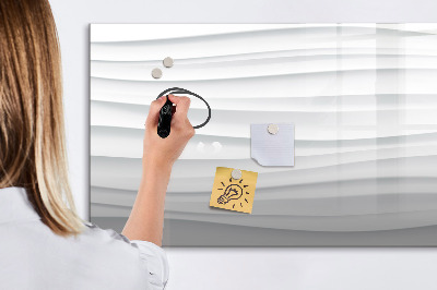 Magnetická psací tabule Stylová deska na poznámky a fotografie