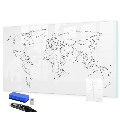 Magnetická psací tabule Cestování a vzpomínky v obrazech