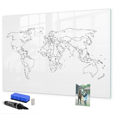 Magnetická psací tabule Cestování a vzpomínky v obrazech