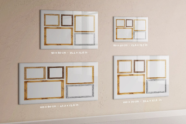 Popisovatelná magnetická tabule Kreativní místo pro fotografie a poznámky