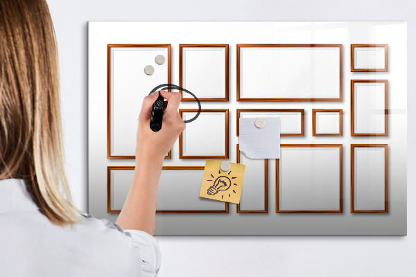 Magnetická psací tabule Kreativní prostor pro vzpomínky a fotografie