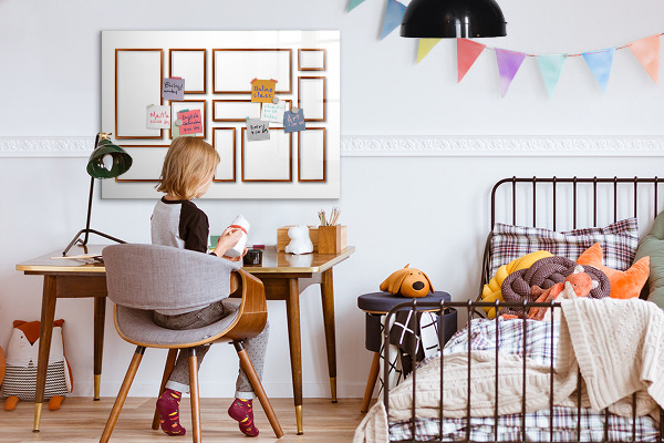 Magnetická psací tabule Kreativní prostor pro vzpomínky a fotografie