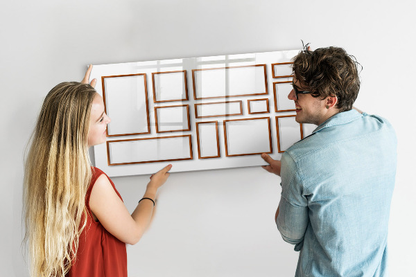 Magnetická psací tabule Kreativní prostor pro vzpomínky a fotografie