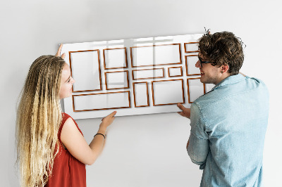 Magnetická psací tabule Kreativní prostor pro vzpomínky a fotografie