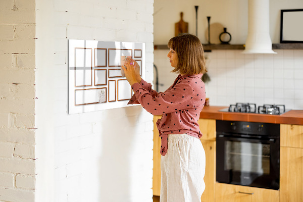 Magnetická psací tabule Kreativní prostor pro vzpomínky a fotografie