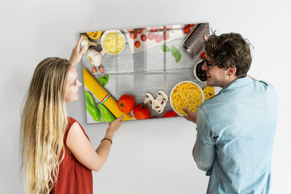 Popisovatelná magnetická tabule Kuchyňské připomínky s vašimi oblíbenými příchutěmi