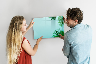 Popisovatelná magnetická tabule Přátelský prostor pro kreativní vzpomínky