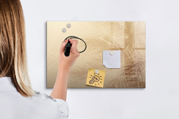 Magnetická psací tabule Nástěnka s příslušenstvím