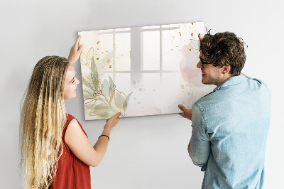 Popisovatelná magnetická tabule Stylová tabule pro prezentaci fotografií