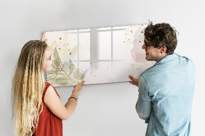 Popisovatelná magnetická tabule Stylová tabule pro prezentaci fotografií