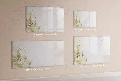 Popisovatelná magnetická tabule Stylová tabule pro prezentaci fotografií