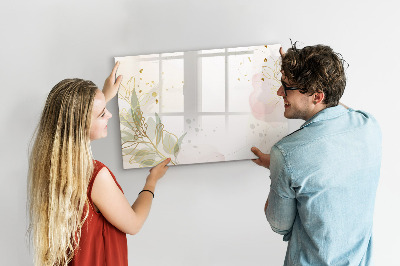 Popisovatelná magnetická tabule Stylová tabule pro prezentaci fotografií