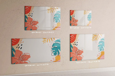 Magnetická psací tabule Kreativní nástěnka s motivem paměti