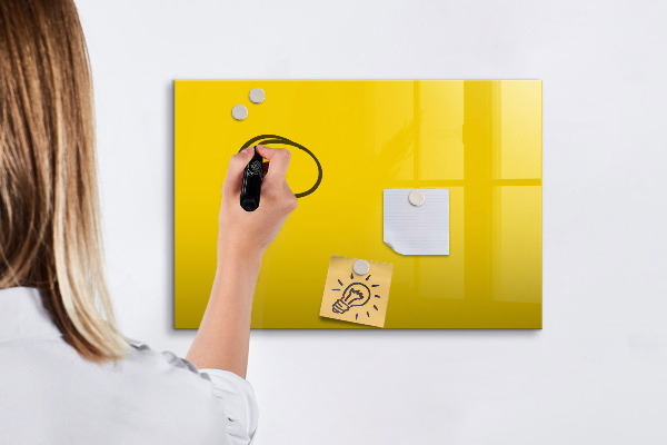 Magnetická psací tabule Barevná tabule na poznámky a fotografie
