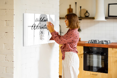 Popisovatelná magnetická tabule Venkovní dobrodružství