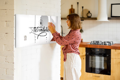 Magnetická psací tabule Moderní tabule na fotky a poznámky