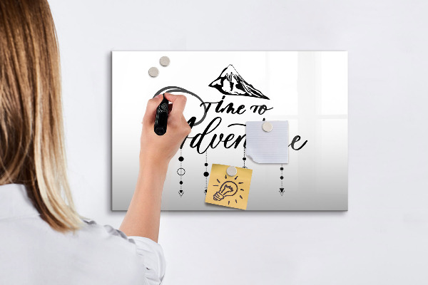Magnetická psací tabule Kreativní nástěnka pro vystavení fotografií