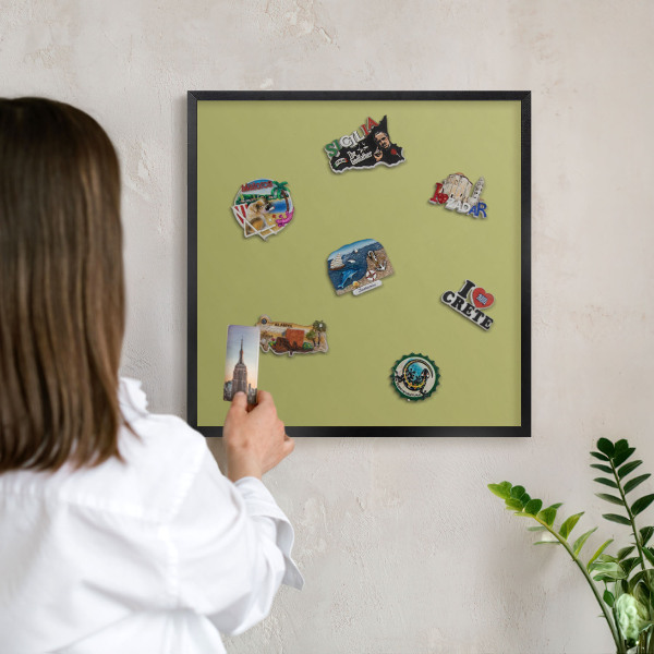 Tabule na magnety v rámech černé barvy Zelené vinobraní