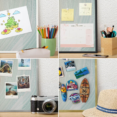 Magnetické tabule na magnety v zlatém rámu Pastelový vír